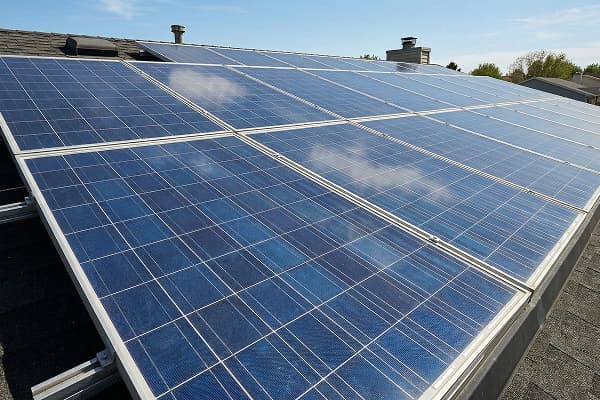 After — Solar Panel Cleaning Result