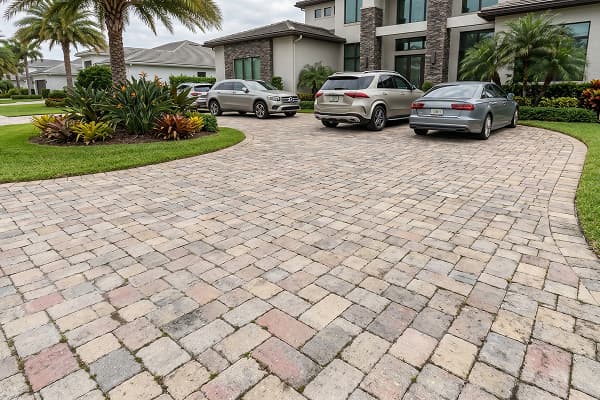 Before — Driveway Resealing Result